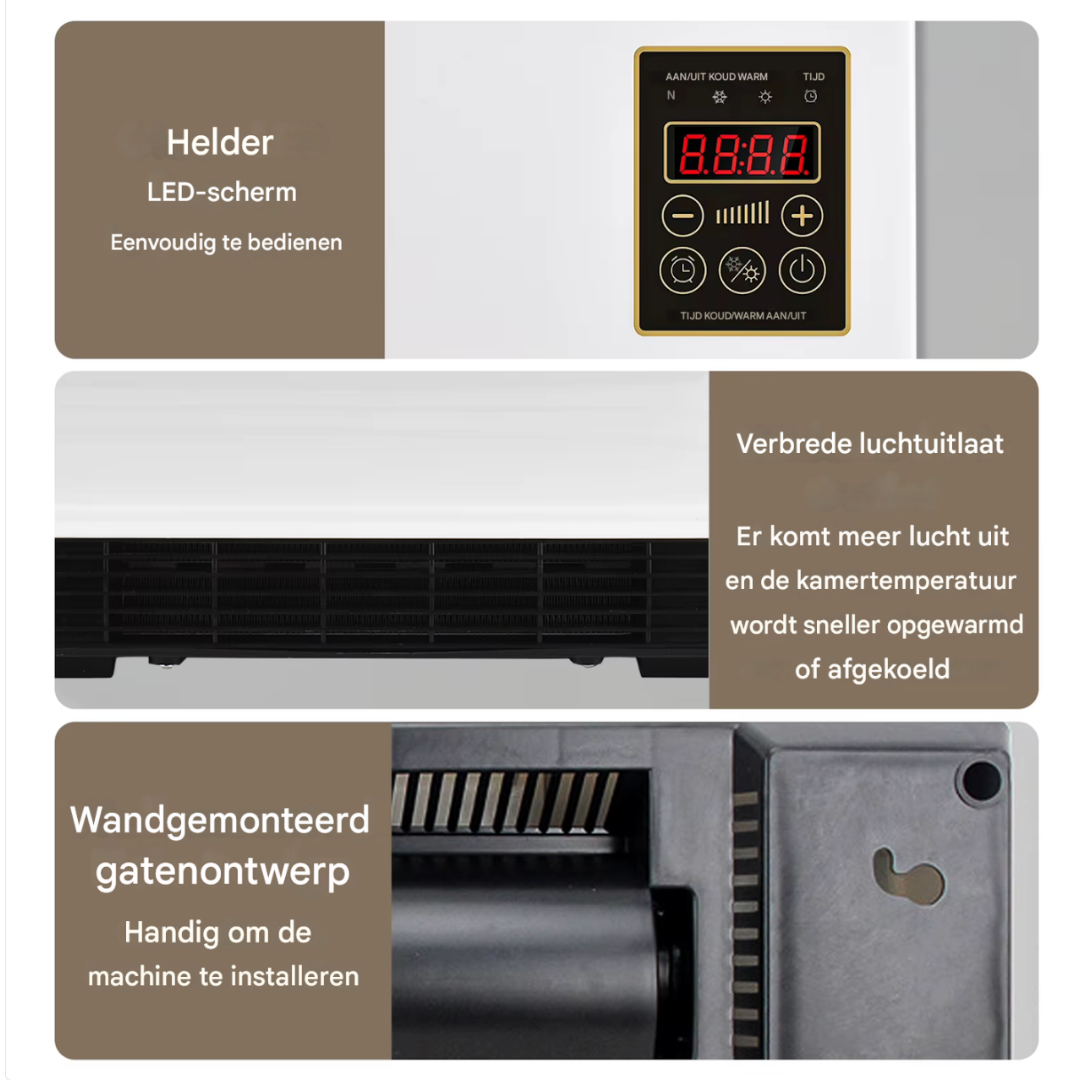 π₯2-in-1 Airconditioner β Hete/Koude Airco met Afstandsbediening + GRATIS Cadeaus! Beperkte voorraadππ