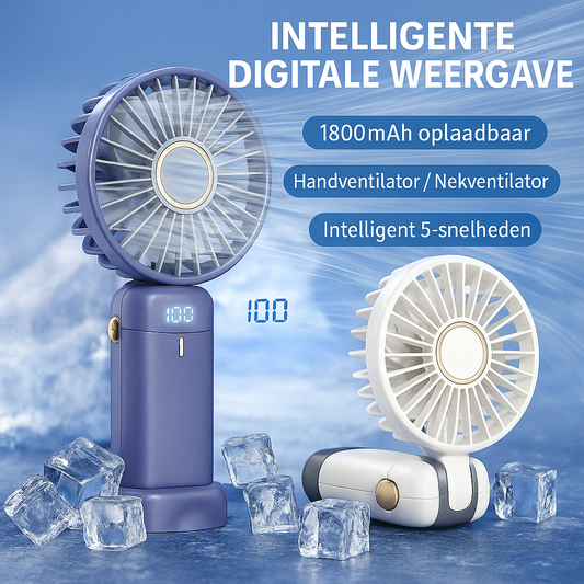 Handbediende miniventilator